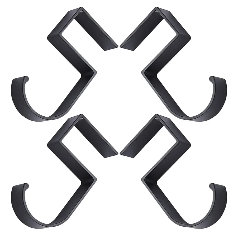 

4 pcs Desk Bag Can Hanger Handbag Purse Backpack Holder Mount Storage Deskside Hooks For Tables Under Desk Shelf Hook Headphone