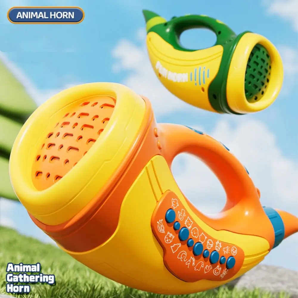 30-Sound Animal Party Whistle Simulation Interactive Lung Capacity Exerciser Creativity with Straps Kids Instrument Musical Toy