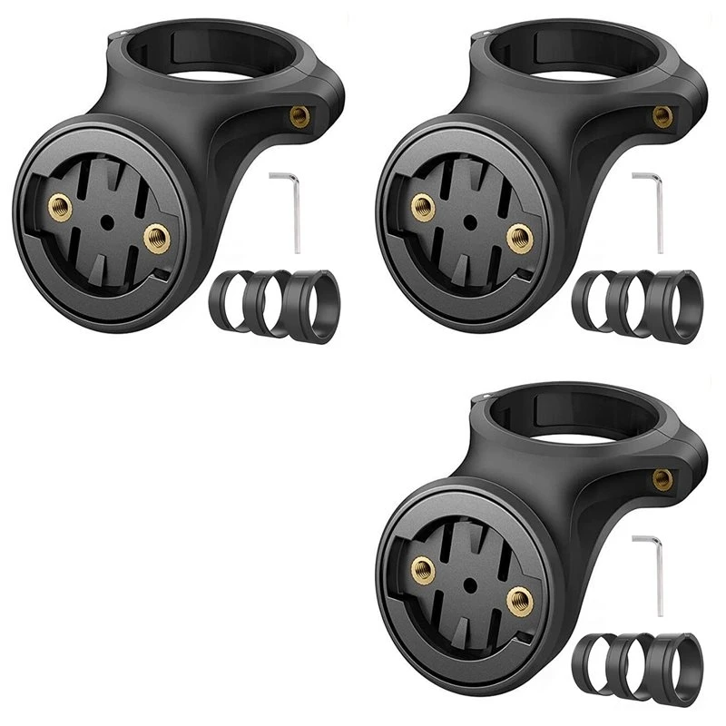 3X Seat Post Quarter Turn Mount For Garmin Varia RTL510 RTL515 RVR315 Rearview - Fit 27.2Mm 30.9Mm 31.6Mm Bars Seatpost