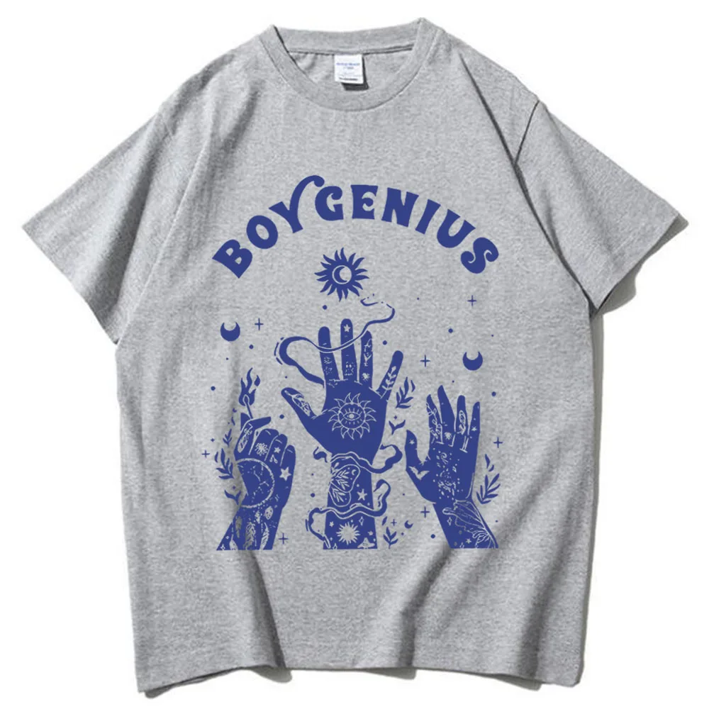 Boygenius Shirt Indie Rock Music Tour 2023 Shirt Gift for Fans Boygenius The Record Shirt O-Neck Short Sleeve Shirts image 3