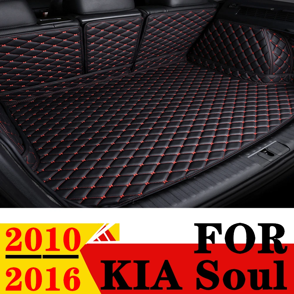 

Коврик в багажник автомобиля для KIA Soul 2010 2011 2012 2013 2014 2015 2016, задняя крышка грузового багажника, коврик для хвоста, детали багажника, коврик для багажника