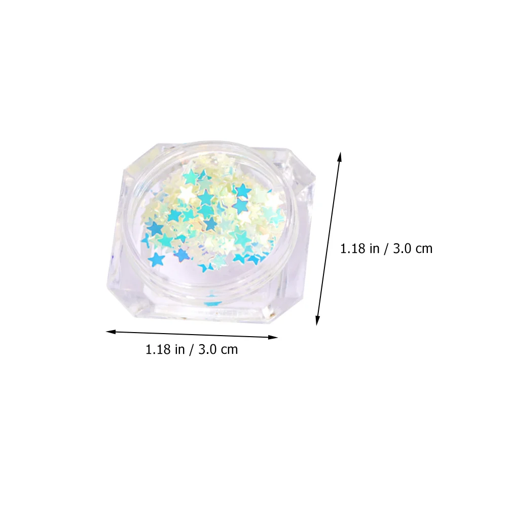 Maniküre, leuchtende Pailletten, Nagelkunst, Glitzer, vielseitig, schöne Form für professionelle Maniküristen und Heimwerker