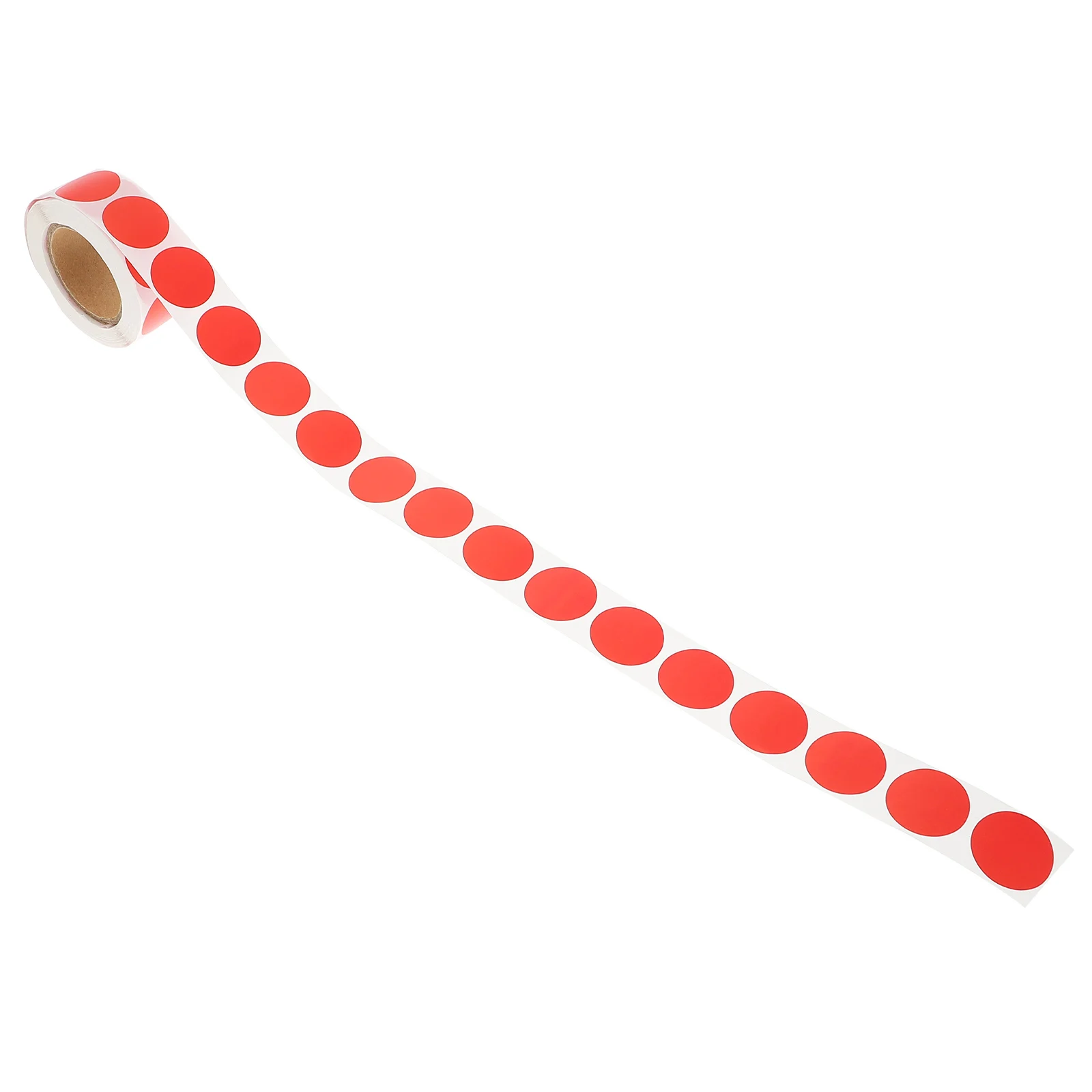 Circle Stickers Dots Labels Cable Red Round Bright Office School Marking Labeling Coding ganizing