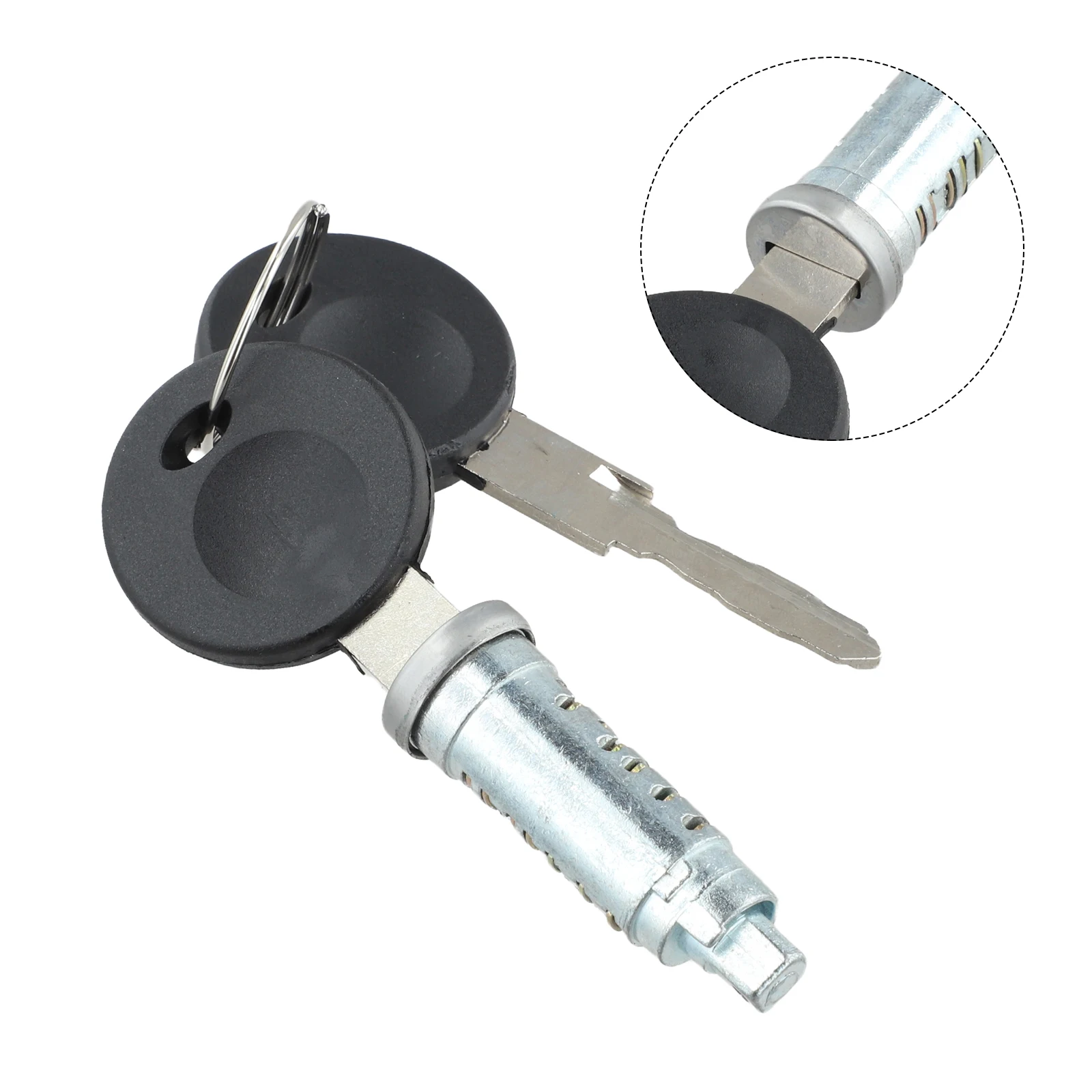 

For Transporter For T4 1990 2003 Door Lock Cylinder with Keys 701837205 Compatible Replacement for Ignition Switch