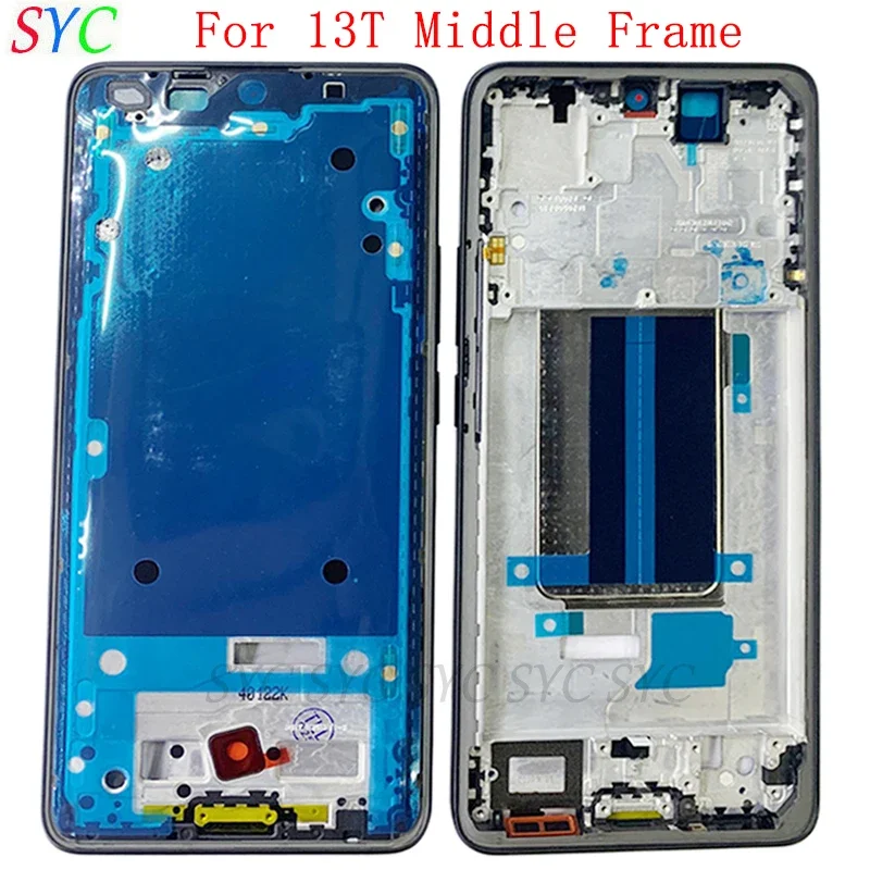 

Middle Frame Center Chassis Cover Housing For Xiaomi 13T Phone Metal LCD Frame Repair Parts