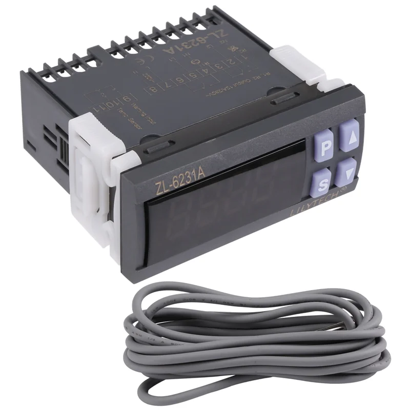 A23F-LILYTECH ZL-6231A, Incubator Controller, Thermostat With Multifunctional Timer
