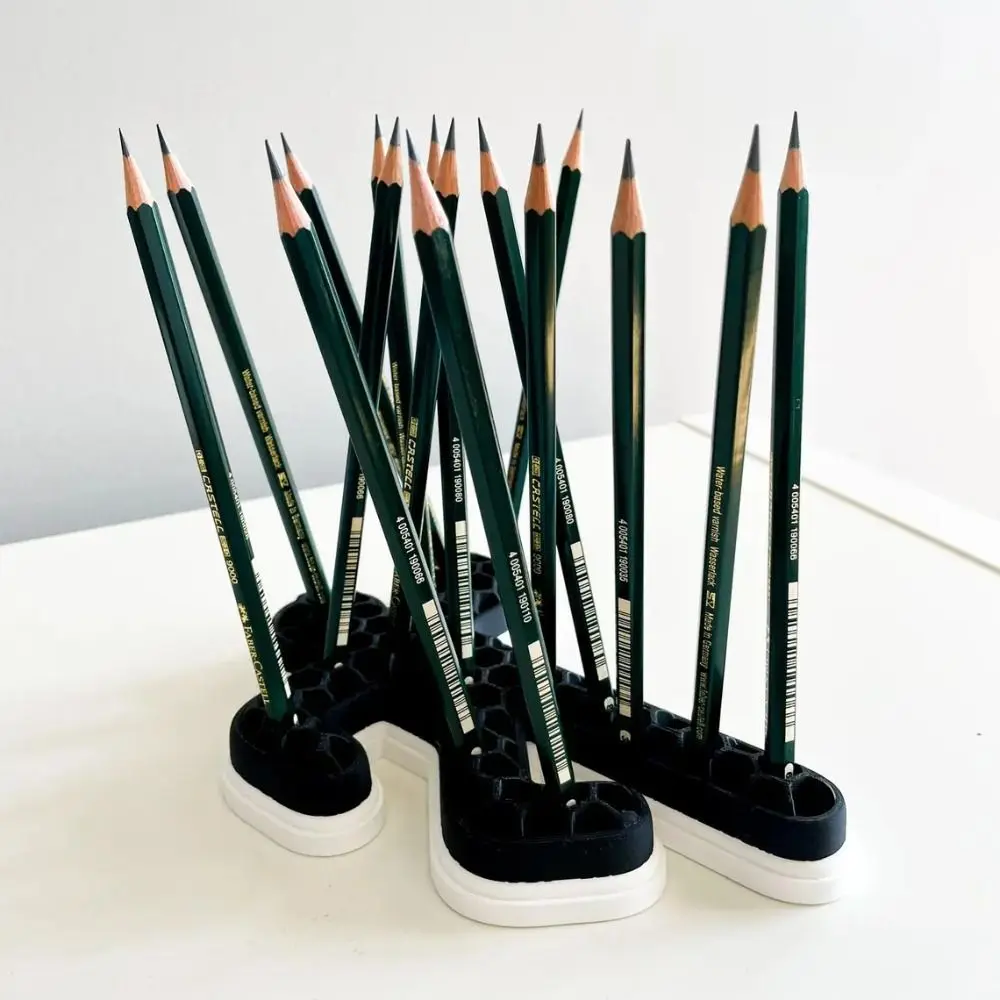 Creative Crime Scene Pen Holder Cartoon 3D Printed Pencil Stand Multifunctional Anime Pen Container Desk Storage