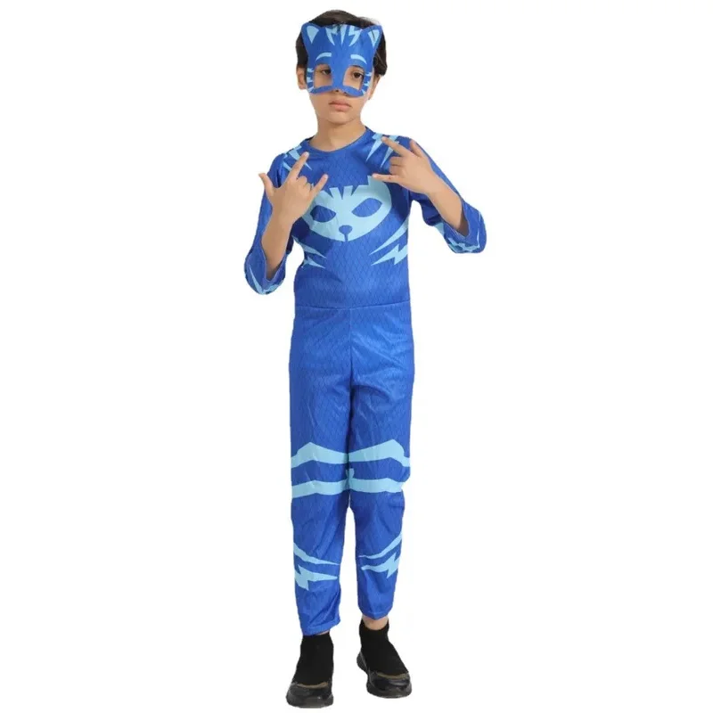 Cartoon Cosplay Costume for Kids, Figura Anime, Vestir Roupas, Natal, Halloween, Festa de Aniversário, Menino, Menina, Acessórios, Presentes