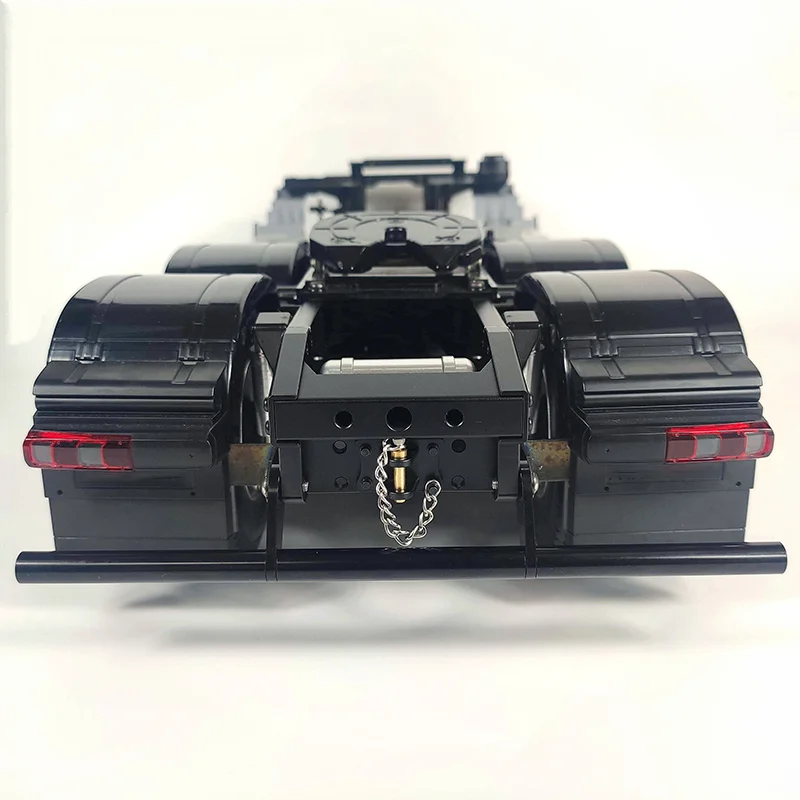 1/14 Tamiya RC 트럭 SCANIA 770S R620 VOLVO FH16 BENZ Arocs MAN TGX LESU 자동차 금속 테일 빔 가스 탱크 범퍼 키트 액세서리