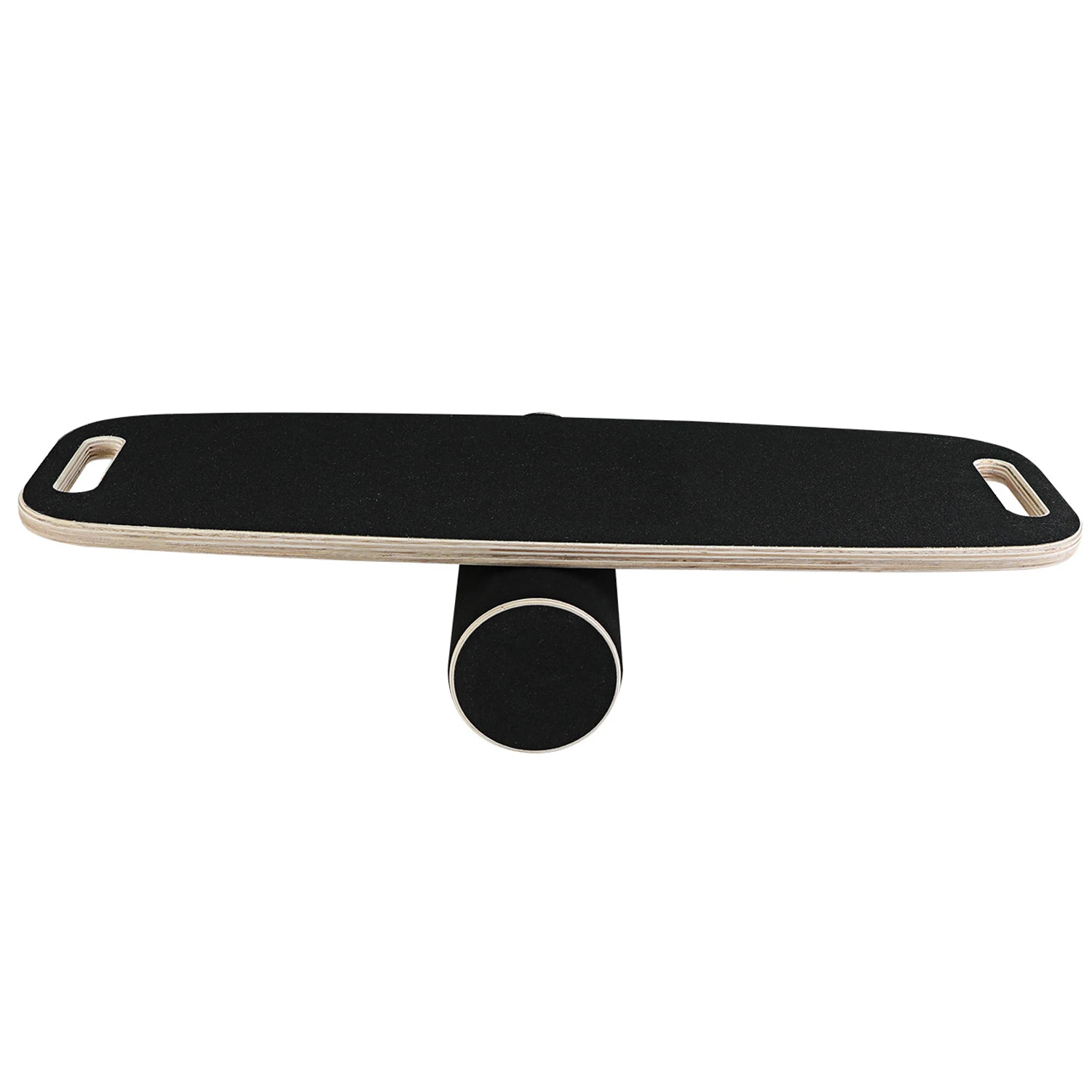 Wooden Balance Board Trainer Roller Board for Snowboard, Surf, Hockey Training More -Balancing Exercise Fitness Equipmentpromote