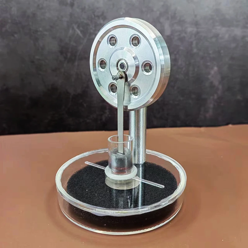 Low Temperature Difference Stirling Engine Model Steam Power Physics Experiment New Unique Toy Creative Birthday Gift