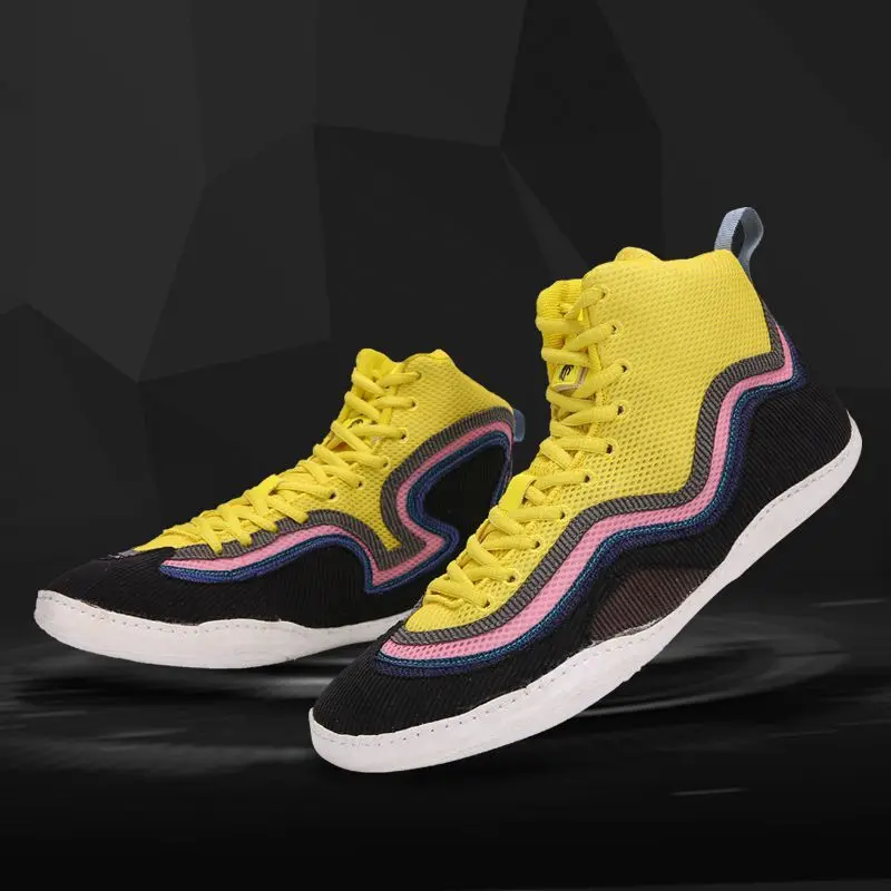 Hot-selling New Professional Unisex Breathable Durable Comfortable Training Lightweight Wrestling Shoes Fitness Boxing Shoes