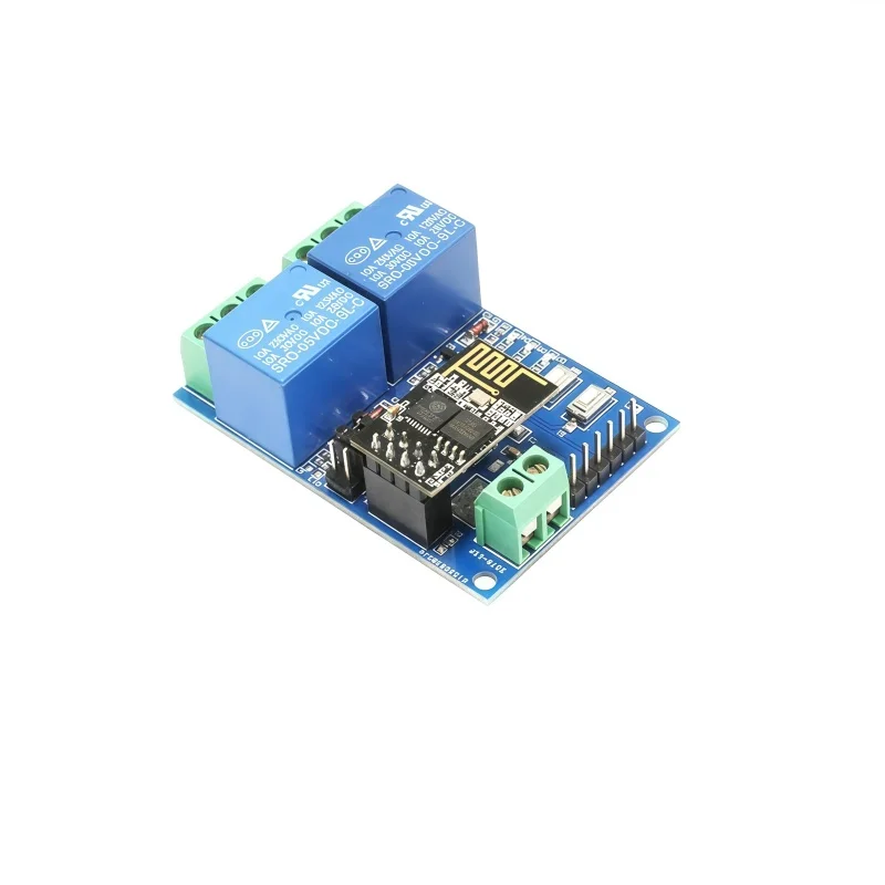 5V/12V ESP8266 Dual-Channel WiFi Relay IoT Smart Home Mobile APP Remote Control Switch