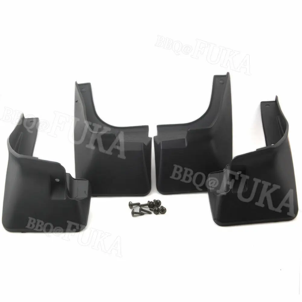 BBQ@Fuka Car Accessories For Toyota Yaris 2014-2015 Mudguard Fender Hatchback 5 door Mud Flaps Splash Guard Protector Cover