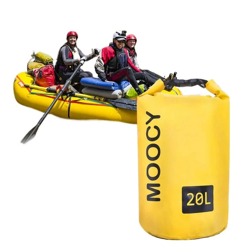 20L Worek na piasek z liną holowniczą 2-w-1, Wodoodporna sucha torba na piasek, Kotwica piaskowa, Lina cumownicza do kajaka, skutera wodnego, łodzi wiosłowej, małej łodzi — 2