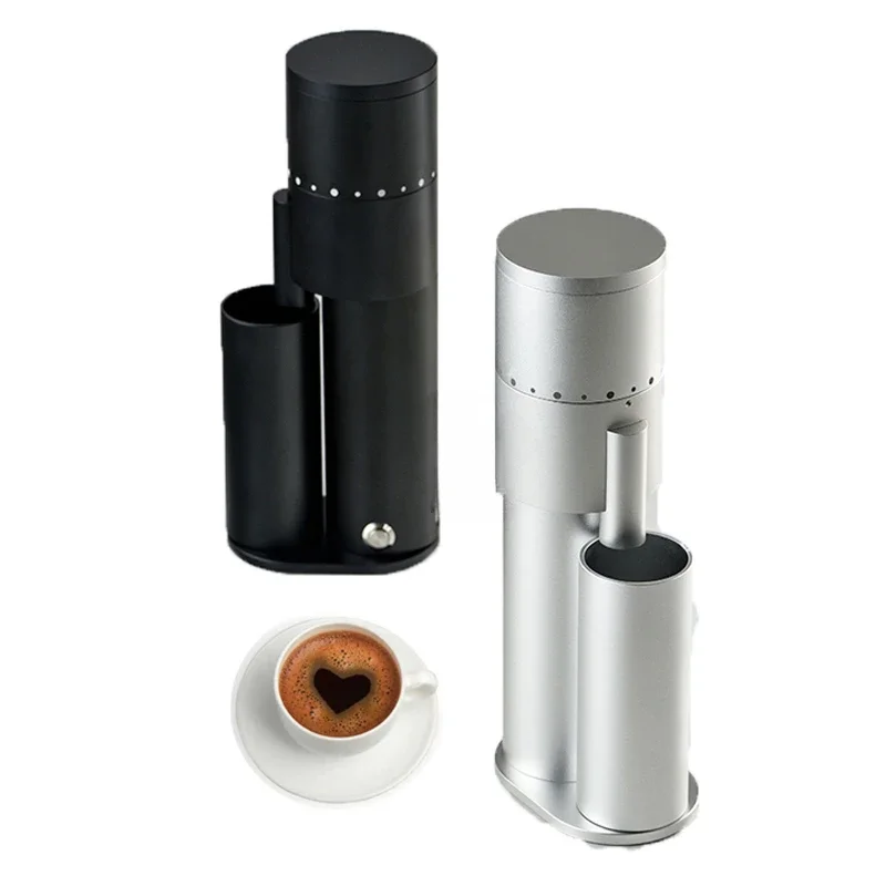 Electric 110V 220V Coffee Grinder Espresso Coffee Maker Commercial Mini Conical Burr Hand Crank Grinder Machine