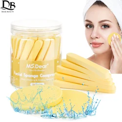 Facial Sponge Compressed PVA Professional Makeup Remover Washing Women Face Sponges Exfoliating Cleansing Spa Pads Clean Puff