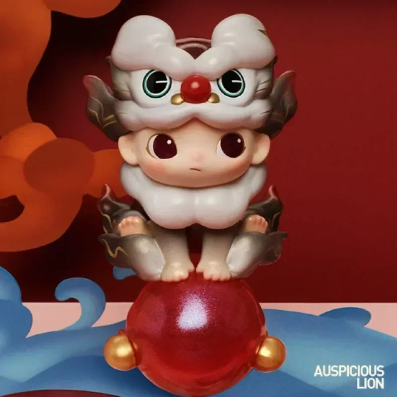 

POP MART Loong Treasure Series - Mystery Figure Blind Box Kawaii Surprise Toy Caja Misteriosa Model Gift for Birthday