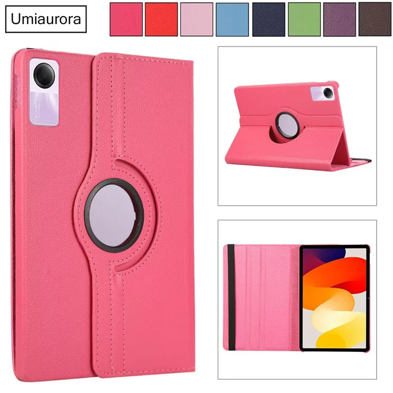 

For Lenovo Idea Tab 11 inch M11 Xiaoxin Pad 11" 2025 TB336FU TB336ZU TB330FU Flip PU Leather Tablet Case Rotation Stand Funda