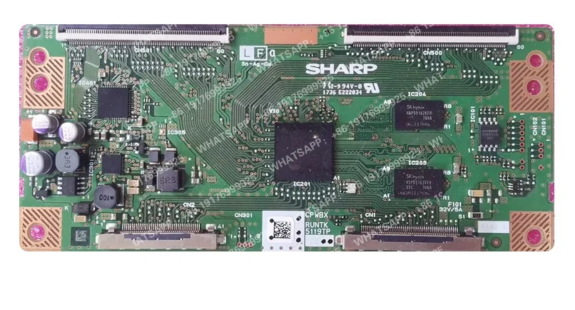 Universal original RUNTK CPWBX 5119TP logic board 60 inch/70 inch/80 inch