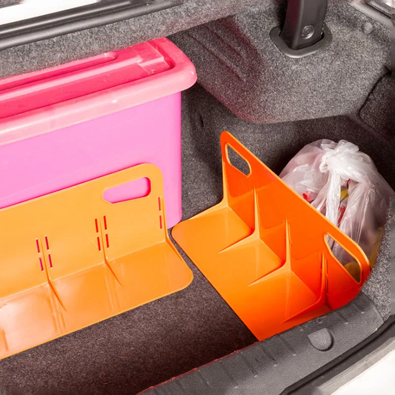 Multifunctional Car Back Auto Trunk Fixed Tool Rack Holder Luggage Box Stand Shake-proof Organizer Fence Storage arrange Holder