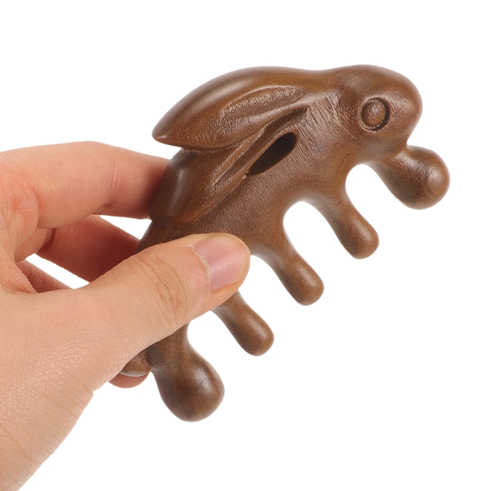 

Деревянный массажер для кожи головы, расческа с широкими зубьями, портативный практичный массажер для тела, креативный дизайн из дерева для массажа головы