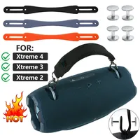 Silicone Removable Speaker Handle Strap Anti-slip Speaker Handle Belt Handle Band for JBL Xtreme 2/ Xtreme 3/Xtreme 4 BT Speaker