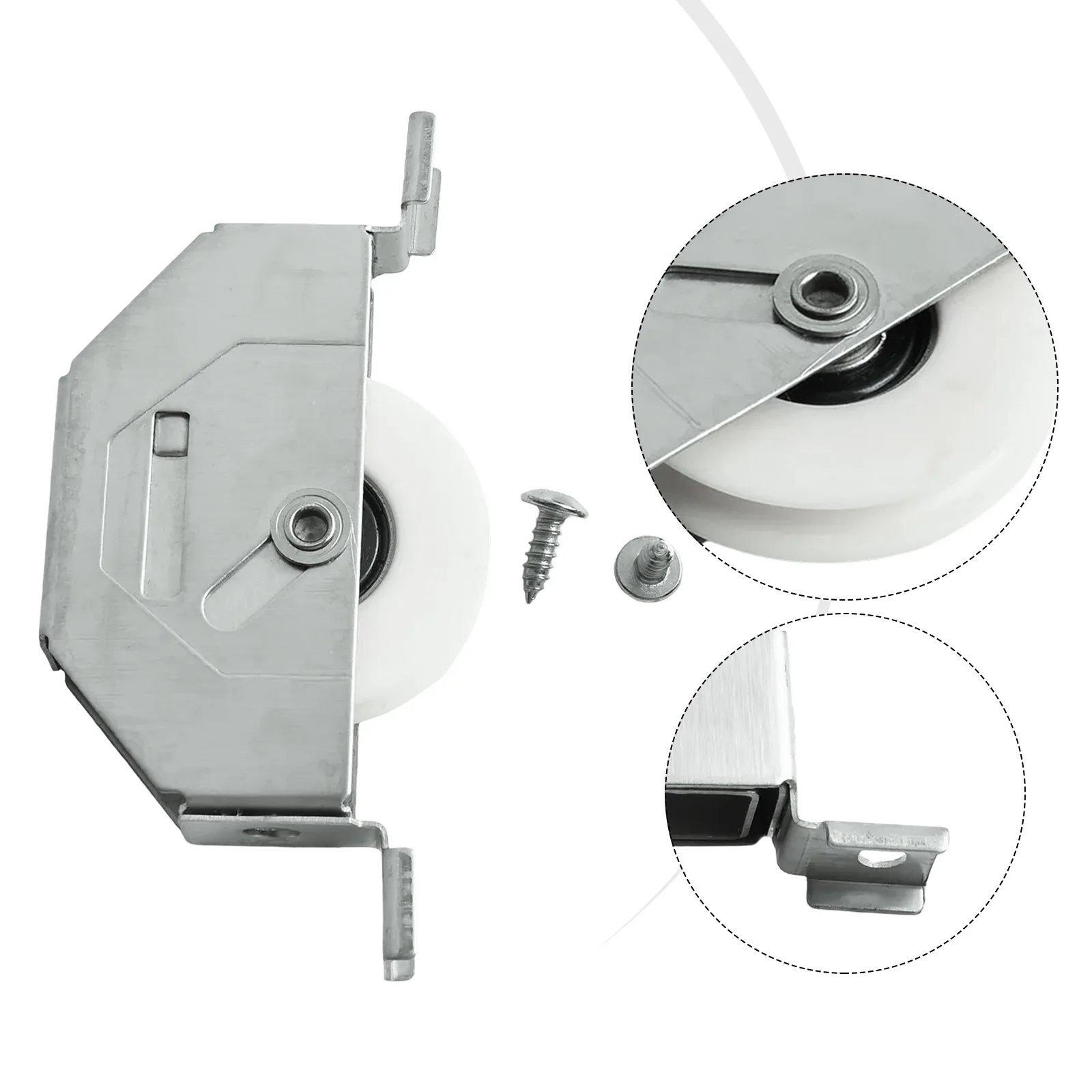 Sliding System Nylon Wheel Roller As Shown Bearing Commercial Use Enhanced Functionality Quiet Sliding Experience