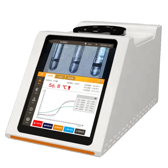 high quality F-D-A 21 CFR part 11 Result storage 50 temperature upto 300 Celsius melting point measuring optical apparatus