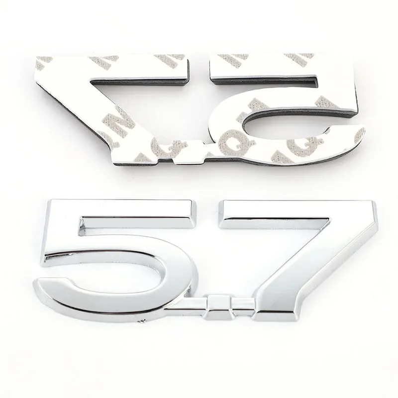 Car Sticker Emblem Badge Trunk Decals 5.7 LITER HEMI Logo Front Hood Grille for Jeep Dodge Ram 1500 2500 3500 Challenger Charger view 4