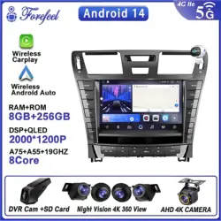 Carplay Android 16 For Lexus Ls460 Ls600h Xf40 4 Lv 2006 - 2012 Auto Radio Multimedia Car Player Stereo Video Navigation 2K