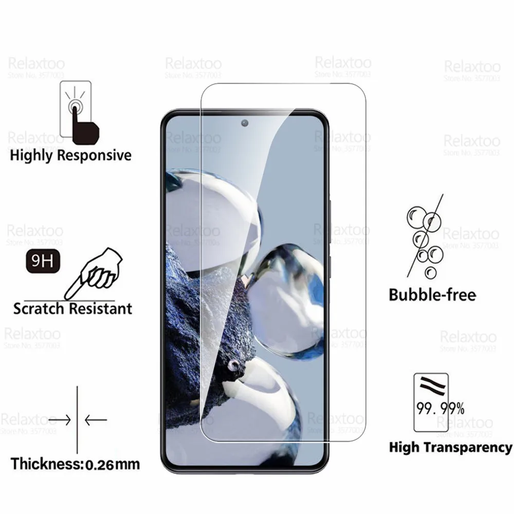 3Pcs Volle Abdeckung Gehärtetem Glas Für Xiaomi 12 T Pro Schützende Glas Xiomi Mi 12 T T12 MI12T 12TPro 5G Screen Protector Rüstung Film