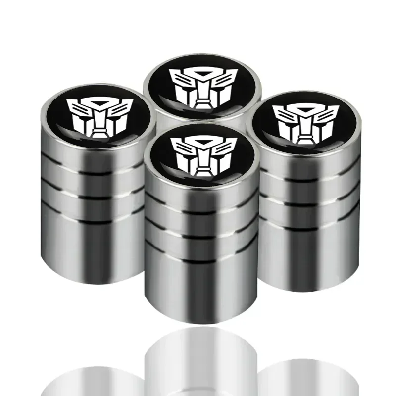 4 قطعة سيارة قضيب صمام إطار قبعات المحولات شعار إطارات عجلات السيارة صمامات الإطارات الجذعية قبعات الهواء غطاء محكم دراجة نارية Accessoire