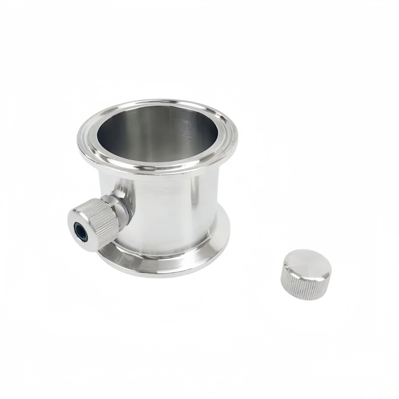 Tuyau Leic-clamp avec Thermowell, raccord de tuyau de connexion Leic-clamp, acier inoxydable sanitaire 1.5, 304 po-4 po, livraison gratuite
