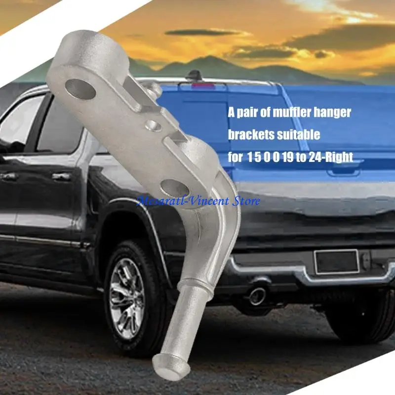 

A70F Replacement Muffler Support 68395841AA for 1500 19-24 Rear Right Exhaust Muffler Bracket Assembly Truck Accessories