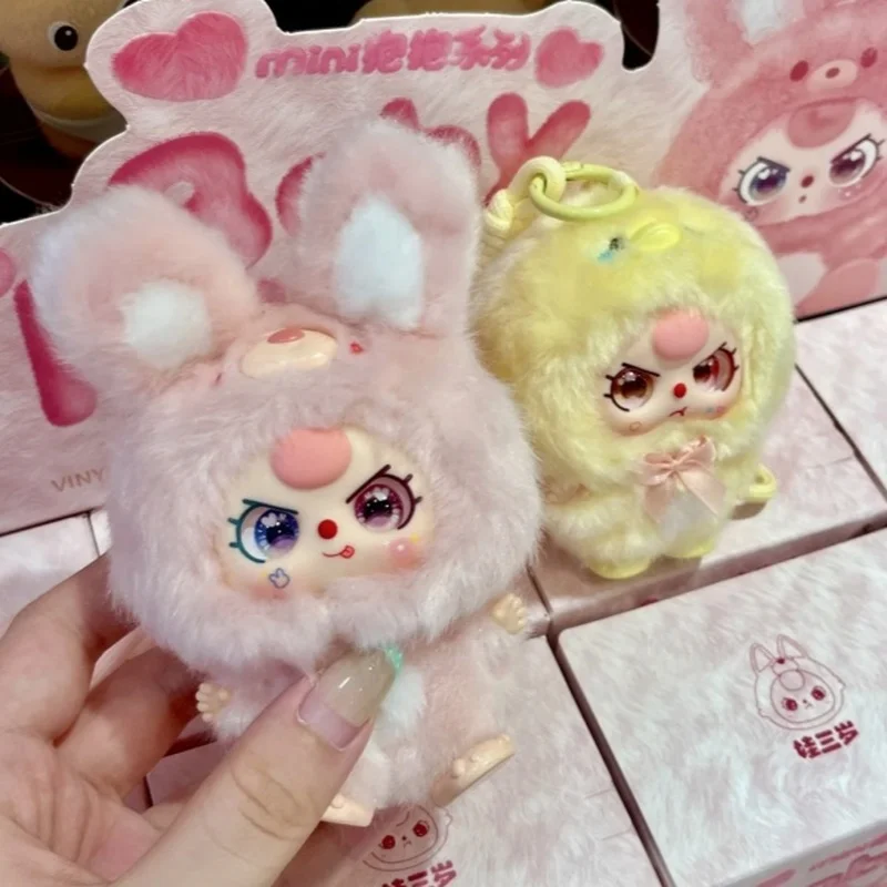 

Baby Three Mini Hug Series виниловый плюшевый кулон слепая коробка модная игрушка фигурка загадочная коробка подарок новый в наличии