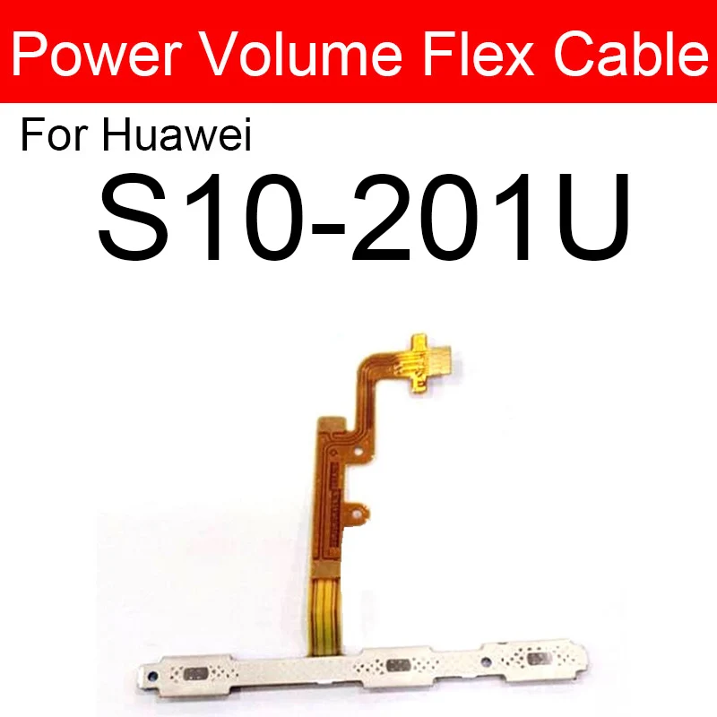 

Power & Volume Flex Cable For Huawei S10-201U Power Button Switch For Huawei MediaPad 10 Link Volume Key Flex Cable Replacement