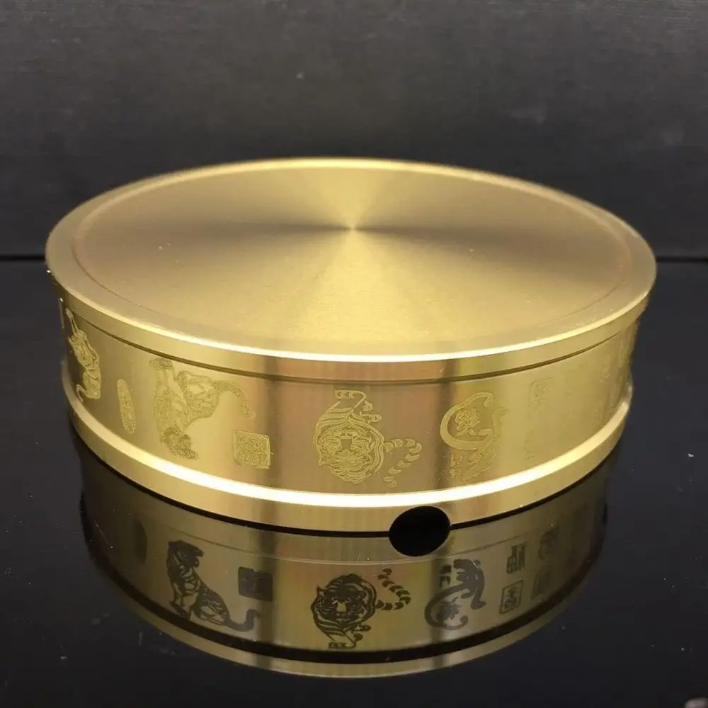 

Элегантная современная латунная пепельница — дизайн «Пять тигров» для дома или офиса, гостиной, стильная и минималистичная