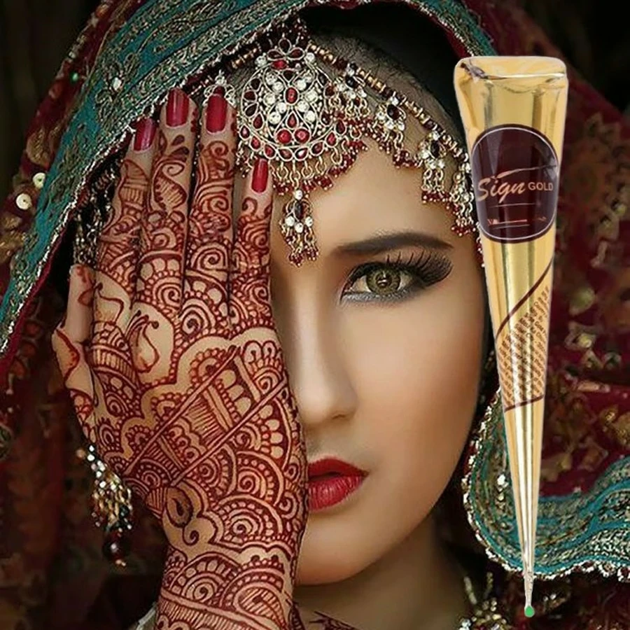 1/3pcs henna cream, brown, red, henna tattoo cream, temporary tattoo, henna tattoo cream semi-permanent