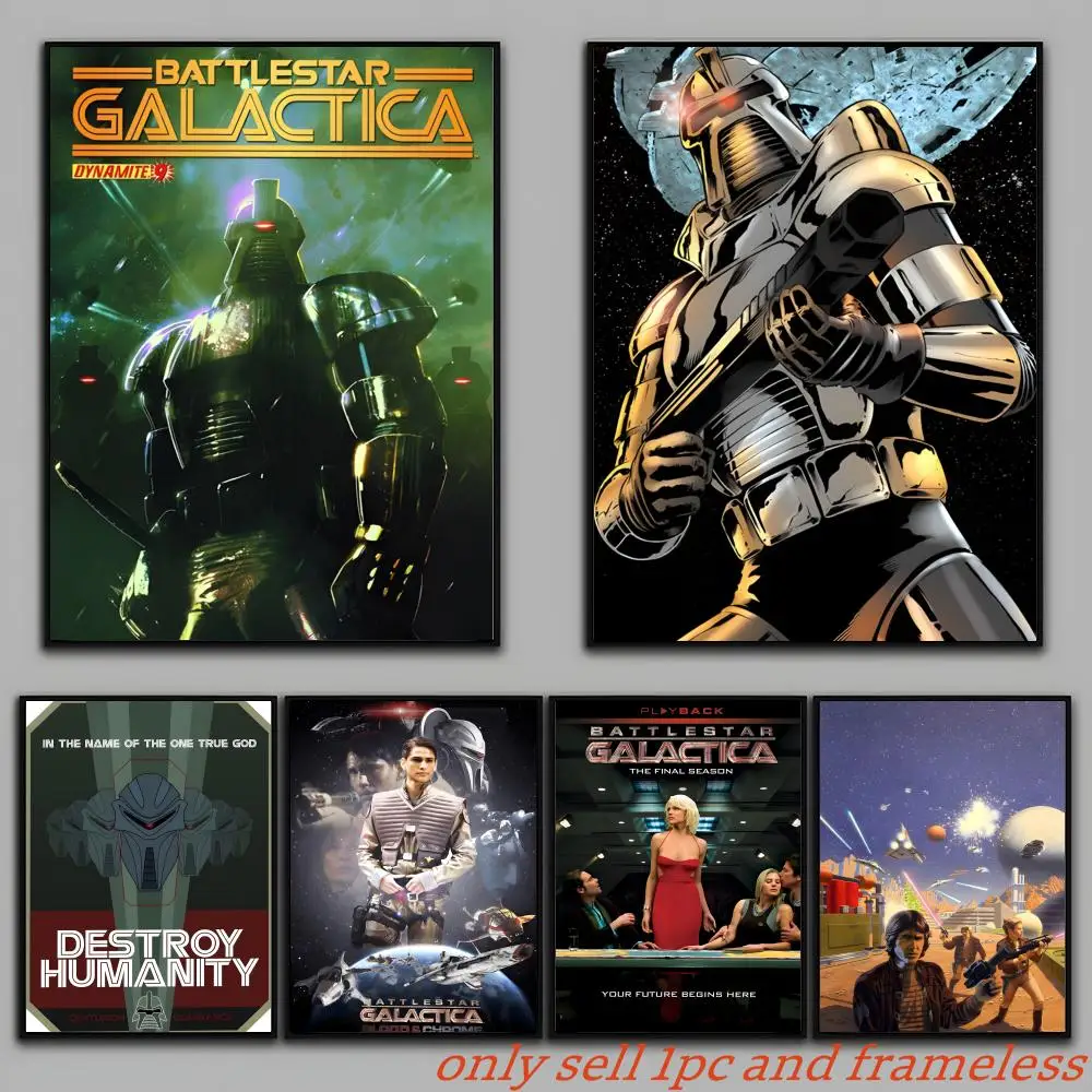 Fiction Movie B-Battlestar Galactica Razor Poster Painting Prints Wall Art Picture Film Room Home Bar Cafe Decor Home  Mural