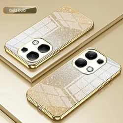 For Xiaomi POCO M6 Pro Case Soft TPU Fashion Bling Glitter Slim Protective Back Cover Case For Xiaomi POCO M6 M6Pro Phone Shell