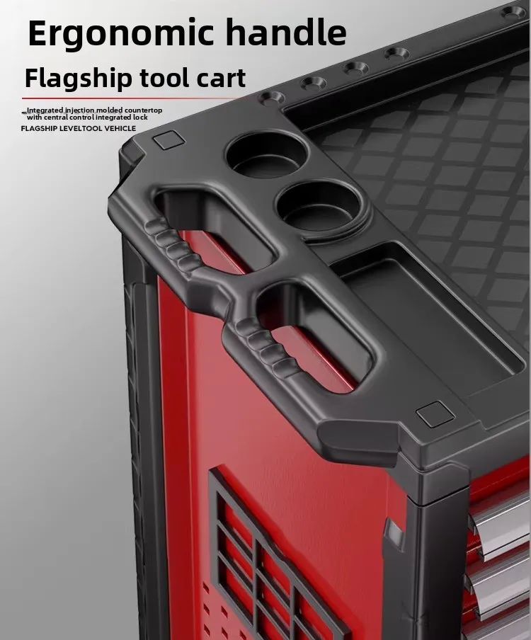 Auto Repair Tool Cart Multi-functional Workshop Mobile Cart Tool Cabinet