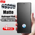 4 -tk Matte Hydrogel -kile Samsung Galaxy S25 S24 S23 S22 S21 S21 Märkus 20 Ultra S20 Fe S10Plus A13 A13 A33 A73 A53 5G ekraanikaitse