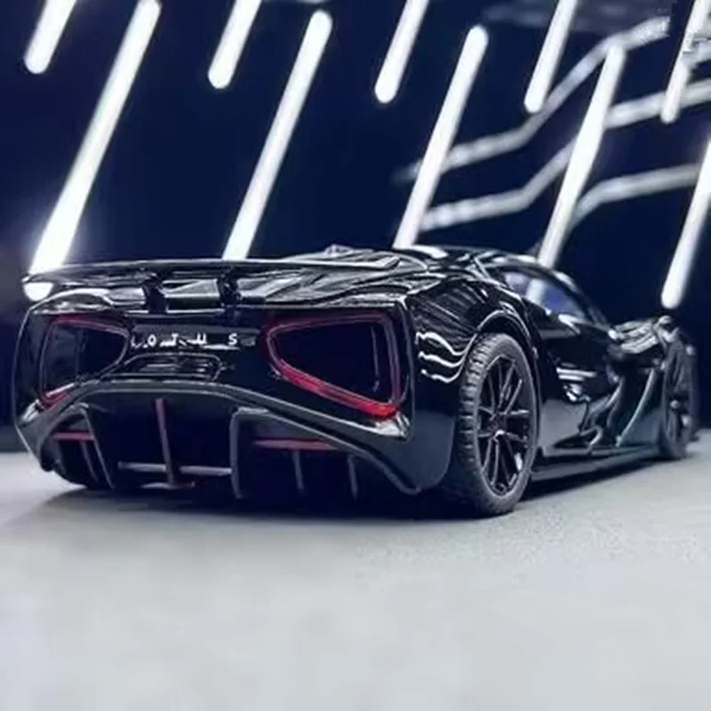 

1:24 Lotus EVIJA Alloy Pure Electric Sports Car Model Diecast Metal Track Racing Car Vehicle Model Sound and Light Kids Toy Gift