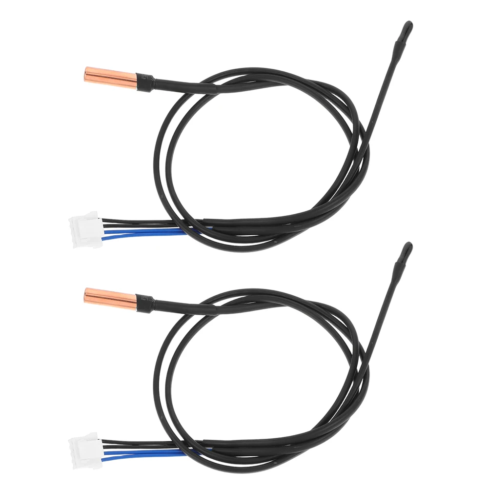 

2pcs Air Conditioner Thermistor Probe For 5K Ohm High Accuracy Waterproof Ntc Temperature Sensor Quick Response Tube