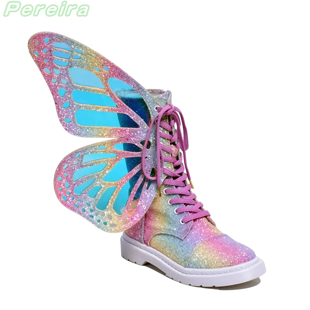 Colorful Wing Sneakers Decoration Fashion Shoes Wings