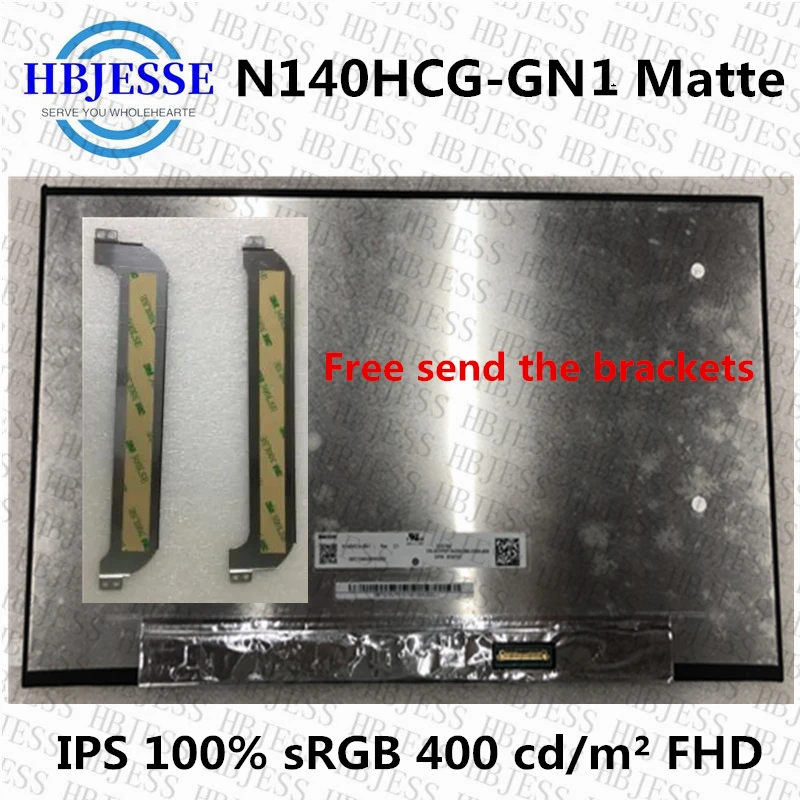 

14.0 IPS Laptop LCD Screen N140HCG-GN1 Fit LP140WF9-SPD1 B140HAN03.2 HW2A For Dell Latitude 3420 ASUS UX433 UM434 Display 30pins