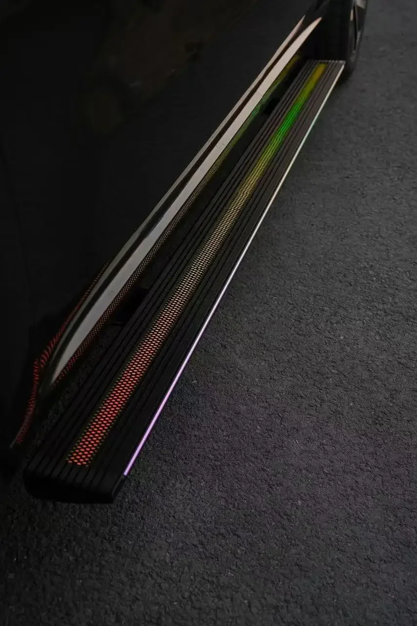 2025 Shark Car Accessories Electric Pedals & Side Skirts Power Step Running Boards with External Parts for Car 4