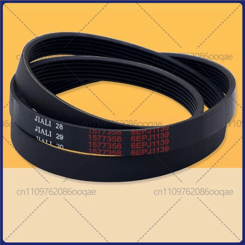 New 6EPJ1139/6EPJ1140 Drive Belt For Hisense Ronshen Washing Machine Rubber V-Ribbed Belt Spare Parts