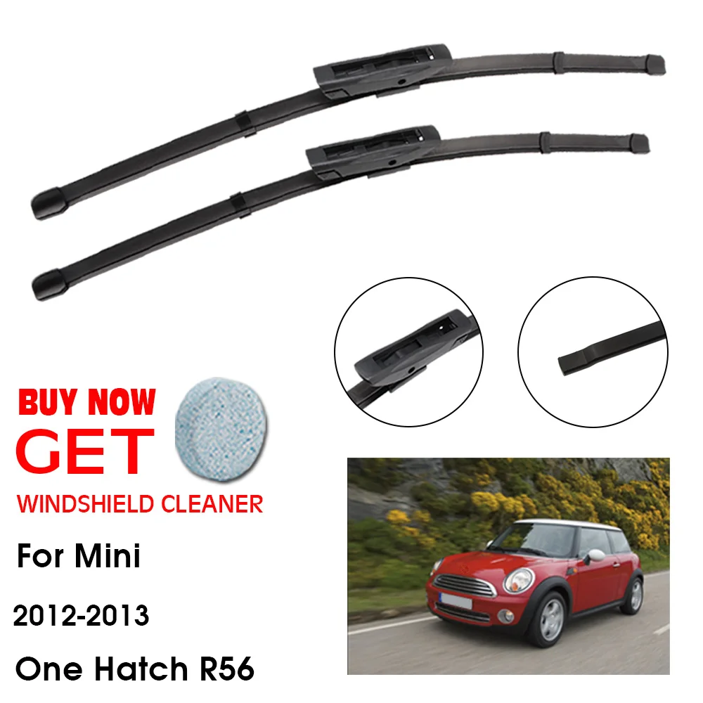 

Car Wiper Blade For Mini One Hatch R56 19"+18" 2012-2013 Front Window Washer Windscreen Windshield Wipers Blades Accessories